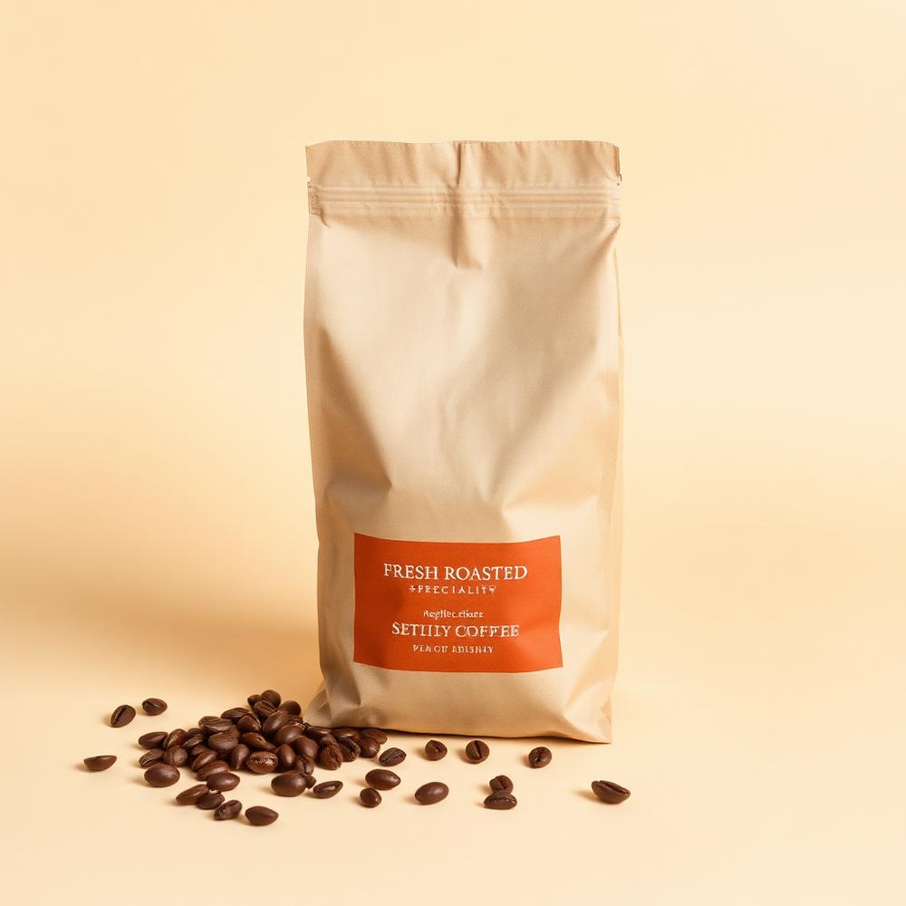 Lume Coffee Co retail bag of freshly roasted beans